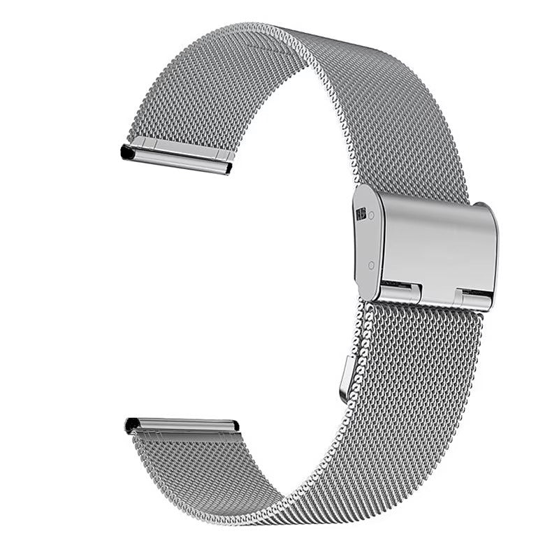 Correa Milanesa Silver 18mm